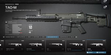 best marksman rifles mw3